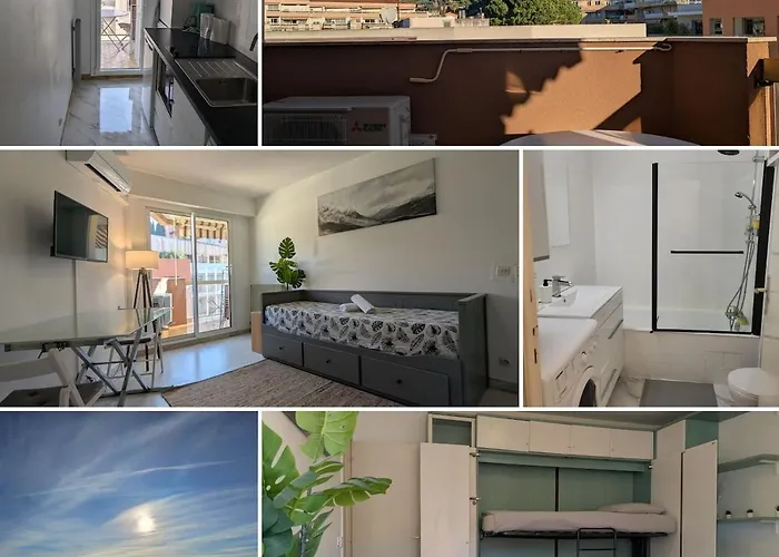 Apartment Vue Degagee, Emplacement Ideal, Climatise Menton